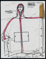 Cashin's illustrations of ready-to-wear designs for Russell Taylor, Spring 1982 collection. f01-16
