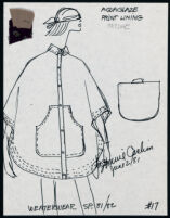 Cashin's illustrations of ready-to-wear designs for Russell Taylor, Spring 1982 collection. f01-17