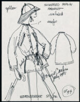 Cashin's illustrations of ready-to-wear designs for Russell Taylor, Spring 1982 collection. f01-23