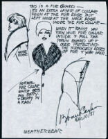 Cashin's illustrations of ready-to-wear designs for Russell Taylor, 1982 collection. f02-01