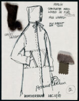 Cashin's illustrations of ready-to-wear designs for Russell Taylor, 1982 collection. f02-05