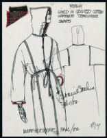 Cashin's illustrations of ready-to-wear designs for Russell Taylor, Fall 1982 collection. f03-23