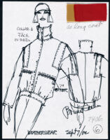Cashin's illustrations of ready-to-wear designs for Russell Taylor. b052_f02-09