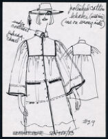 Cashin's illustrations of ready-to-wear designs for Russell Taylor, Spring 1982 - 1983 collection. f03-07