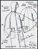 Cashin's illustrations of ready-to-wear designs for Russell Taylor, Spring 1982 - 1983 collection. f03-09