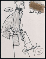 Cashin's illustrations of ready-to-wear designs for Russell Taylor. b053_f02-43