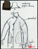 Cashin's illustrations of ready-to-wear designs for Russell Taylor, Fall 1983 collection. f05-11