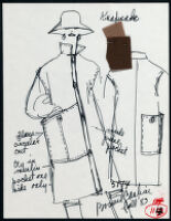 Cashin's illustrations of ready-to-wear designs for Russell Taylor, Fall 1983 collection. f05-06