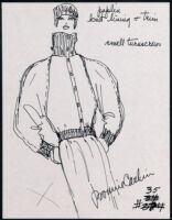 Cashin's illustrations of ready-to-wear designs for Russell Taylor. b053_f02-35