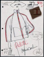 Cashin's illustrations of ready-to-wear designs for Russell Taylor. b053_f02-46