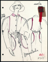 Cashin's illustrations of ready-to-wear designs for Russell Taylor. b053_f06-01