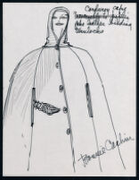 Cashin's illustrations of ready-to-wear designs for Russell Taylor, discarded from collection. b053_f05-03