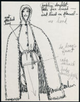 Cashin's illustrations of ready-to-wear designs for Russell Taylor, discarded from collection. b053_f05-13
