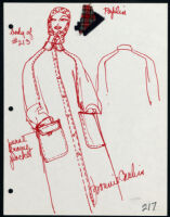 Cashin's illustrations of ready-to-wear designs for Russell Taylor. b053_f06-13
