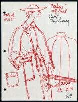 Cashin's illustrations of ready-to-wear designs for Russell Taylor. b053_f06-15