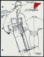 Cashin's illustrations of ready-to-wear designs for Russell Taylor. b053_f06-34