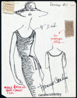 Cashin's illustrations of ready-to-wear designs for Russell Taylor. b054_f04-01