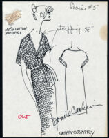 Cashin's illustrations of ready-to-wear designs for Russell Taylor. b054_f04-05