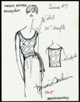 Cashin's illustrations of ready-to-wear designs for Russell Taylor. b054_f04-07