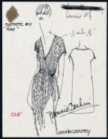 Cashin's illustrations of ready-to-wear designs for Russell Taylor. b054_f04-09