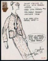 Cashin's illustrations of ready-to-wear designs for Russell Taylor. b054_f05-16