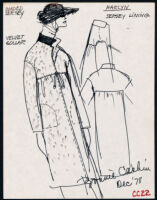 Cashin's illustrations of ready-to-wear designs for Russell Taylor. b054_f05-22
