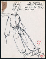 Cashin's illustrations of ready-to-wear designs for Russell Taylor. b054_f06-14