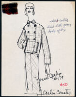 Cashin's illustrations of ready-to-wear designs for Russell Taylor. b054_f07-12