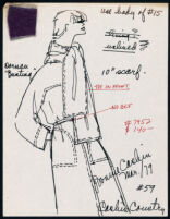 Cashin's illustrations of ready-to-wear designs for Russell Taylor. b055_f01-02