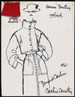 Cashin's illustrations of ready-to-wear designs for Russell Taylor. b055_f01-04