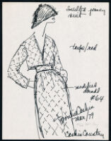Cashin's illustrations of ready-to-wear designs for Russell Taylor. b055_f01-07