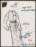 Cashin's illustrations of ready-to-wear designs for Russell Taylor. b055_f01-16