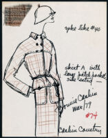 Cashin's illustrations of ready-to-wear designs for Russell Taylor. b055_f01-17