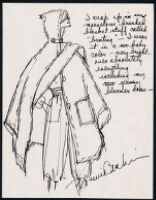 Cashin's illustrations of ready-to-wear designs for Russell Taylor...for press releases. f04-01