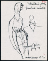 Cashin's illustrations of ready-to-wear designs for Russell Taylor, Spring 1980 collection. b055_f06-01