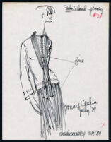 Cashin's illustrations of ready-to-wear designs for Russell Taylor, Spring 1980 collection. b055_f06-04