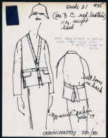 Cashin's illustrations of ready-to-wear designs for Russell Taylor, Spring 1980 collection. b055_f06-15
