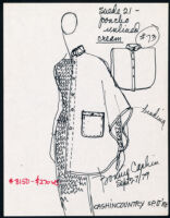 Cashin's illustrations of ready-to-wear designs for Russell Taylor, Spring II 1980 collection. f01-27