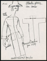Cashin's illustrations of ready-to-wear designs for Russell Taylor, Fall 1980 collection. b056_f03-05