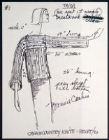 Cashin's illustrations of ready-to-wear designs for Russell Taylor, Resort 1980 collection. f06-06