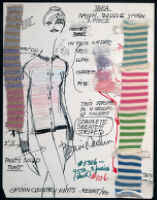 Cashin's illustrations of ready-to-wear designs for Russell Taylor, Resort 1980 collection. f06-16
