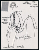 Cashin's illustrations of ready-to-wear designs for Russell Taylor, Resort 1980 collection. f01-18
