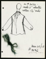 Cashin's illustrations of handknit garment designs. f04-35