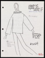 Cashin's illustrations of handknit garment designs. f04-10
