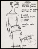 Cashin's illustrations of ready-to-wear designs for Russell Taylor. b058_f07-05