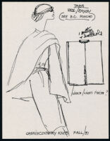 Cashin's illustrations of ready-to-wear designs for Russell Taylor, Fall 1981 collection. b058_f02-03