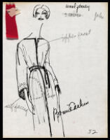 Cashin's illustrations of ready-to-wear designs for Russell Taylor, Holiday / Spring 1982 collection. f06-02