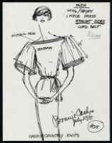 Cashin's illustrations of ready-to-wear designs for Russell Taylor. b058_f07-16