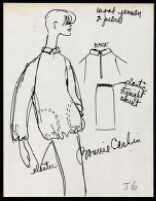 Cashin's illustrations of ready-to-wear designs for Russell Taylor, Holiday / Spring 1982 collection. f06-06