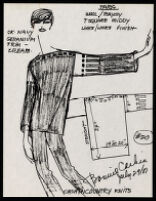 Cashin's illustrations of ready-to-wear designs for Russell Taylor. b058_f07-08